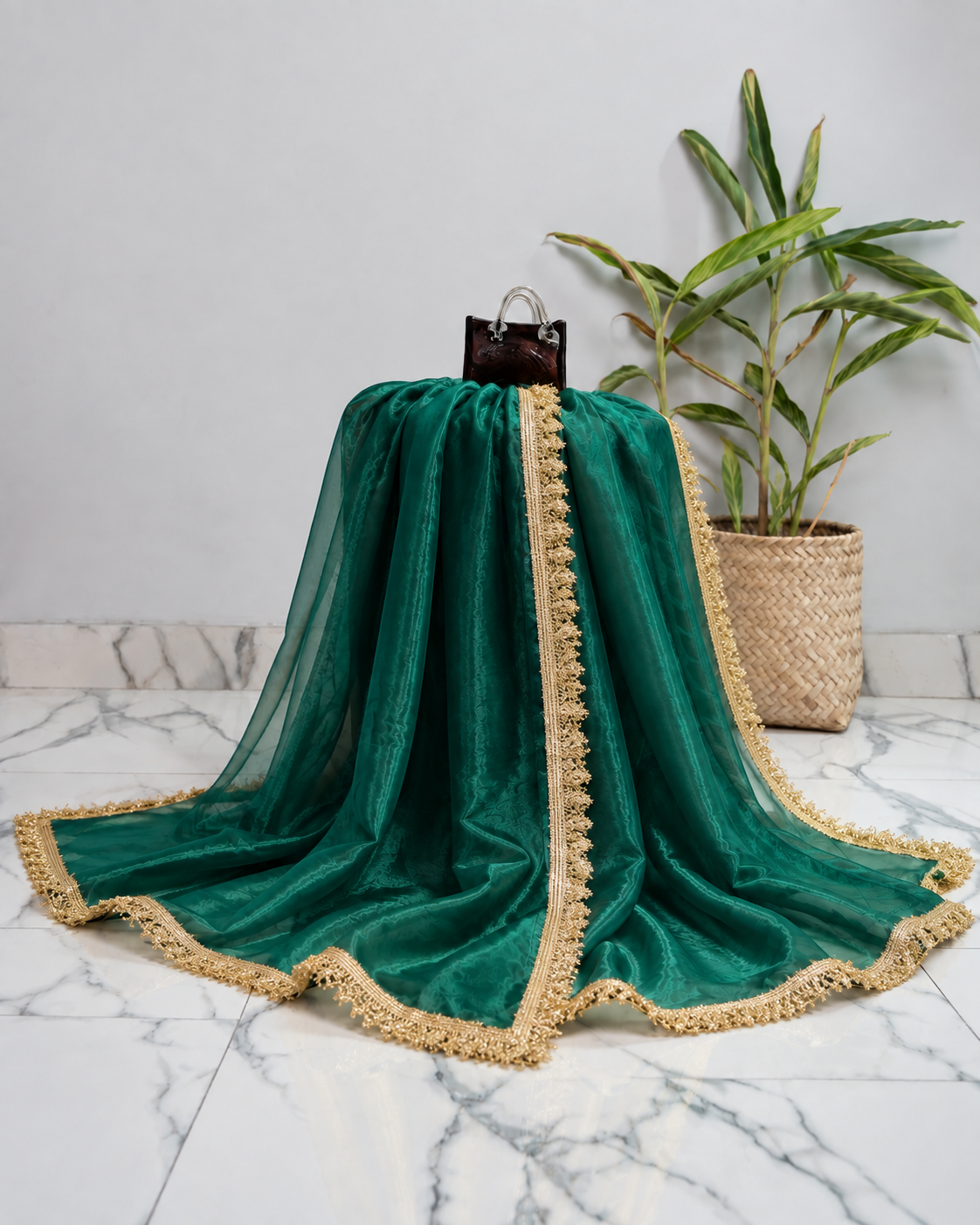 Emerald Grace Dupatta